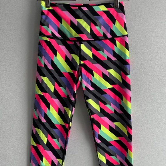 NEON MULTICOLOURED VICTORIA'S SECRET VSX SPORT - HIGH RISE KNOCKOUT TIGHT - Picture 2 of 7